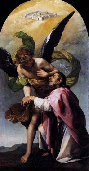Cano, Alonso Saint John the Evangelist's Vision of Jerusalem France oil painting art